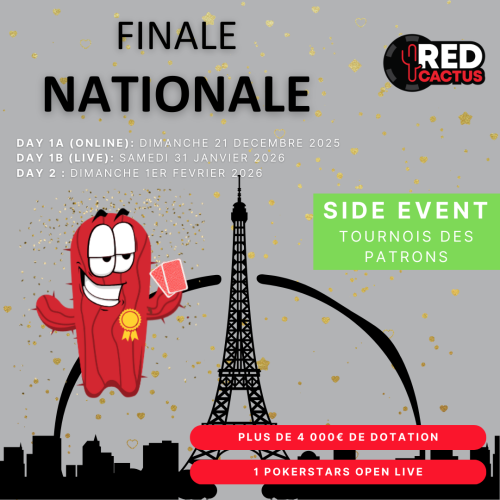 SIDE EVENT "Tournoi des Patrons" - FINALE NATIONALE - EDITION 15